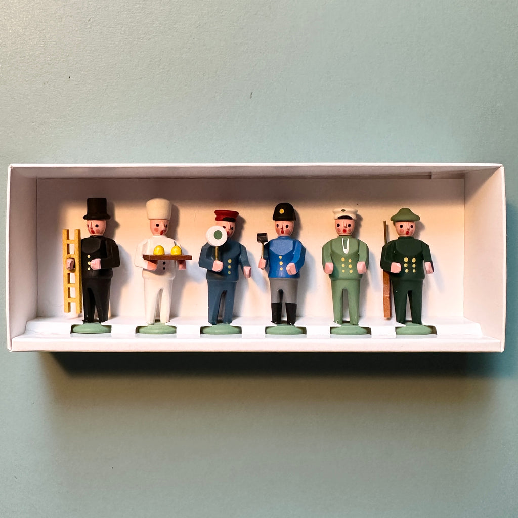 Miniature Group of Six Professions