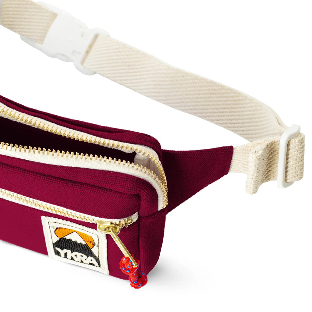 YKRA Bum Bag Bordeaux