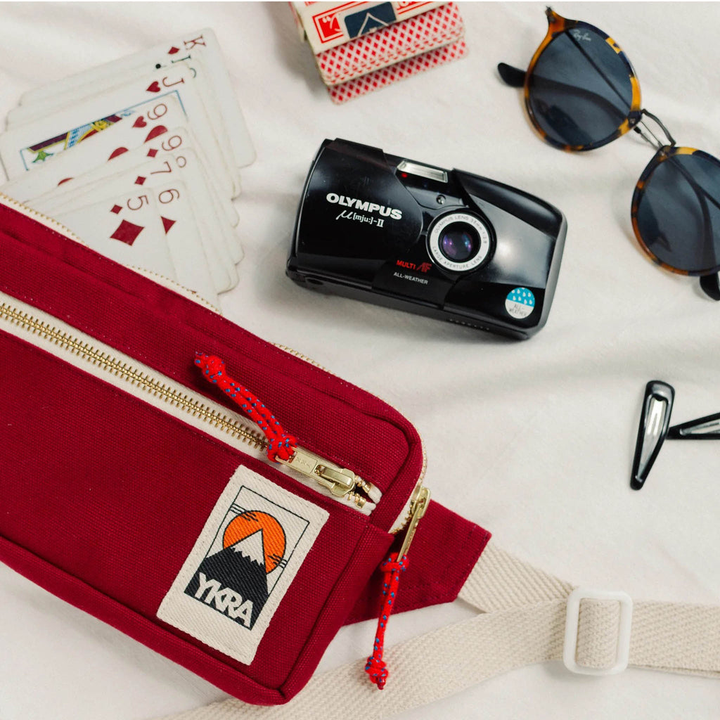 YKRA Bum Bag Bordeaux