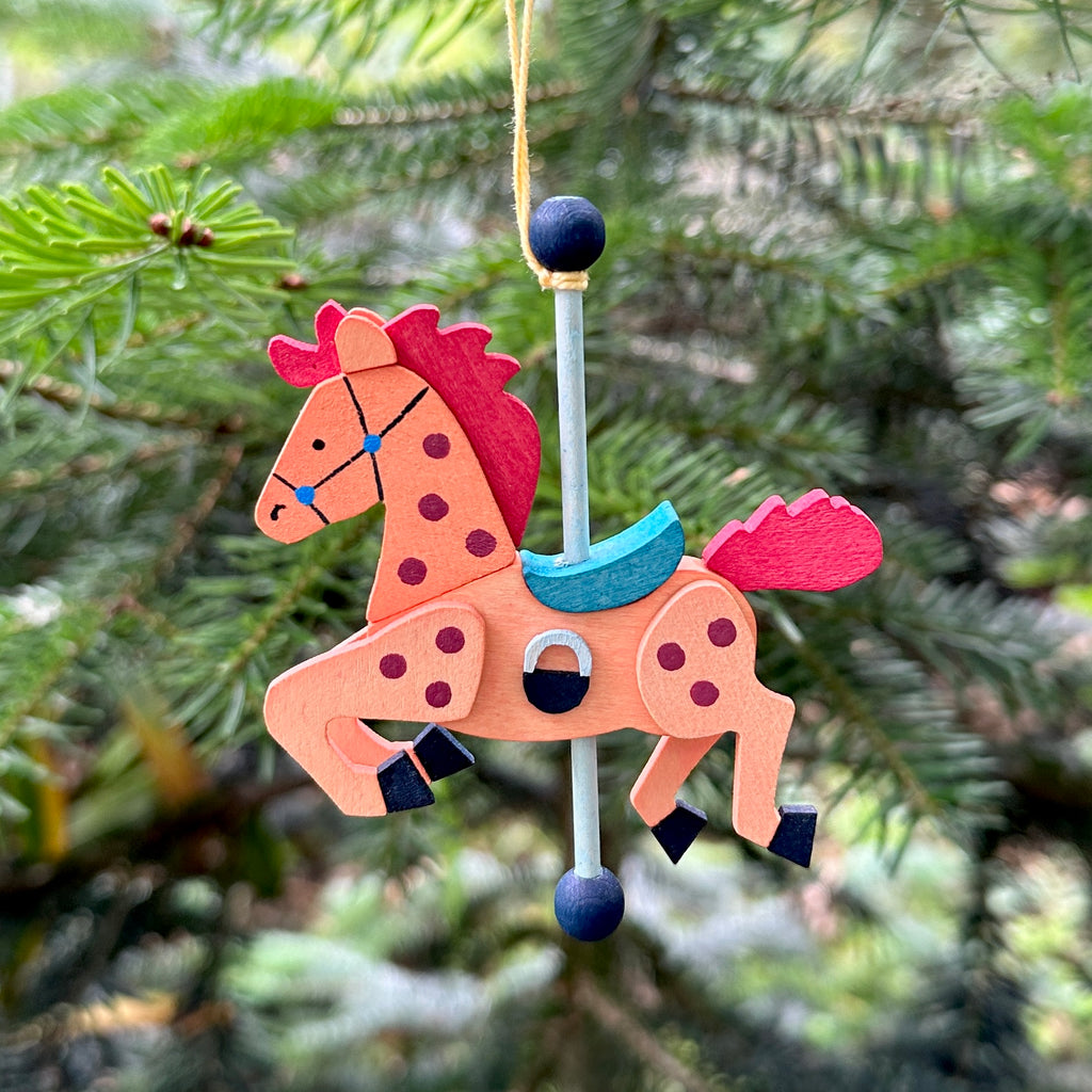 Carousel Horse Tree Decoration