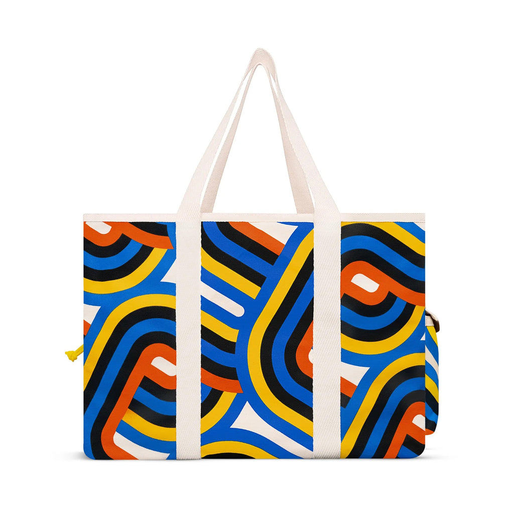 YKRA Beach Bag Serpentine