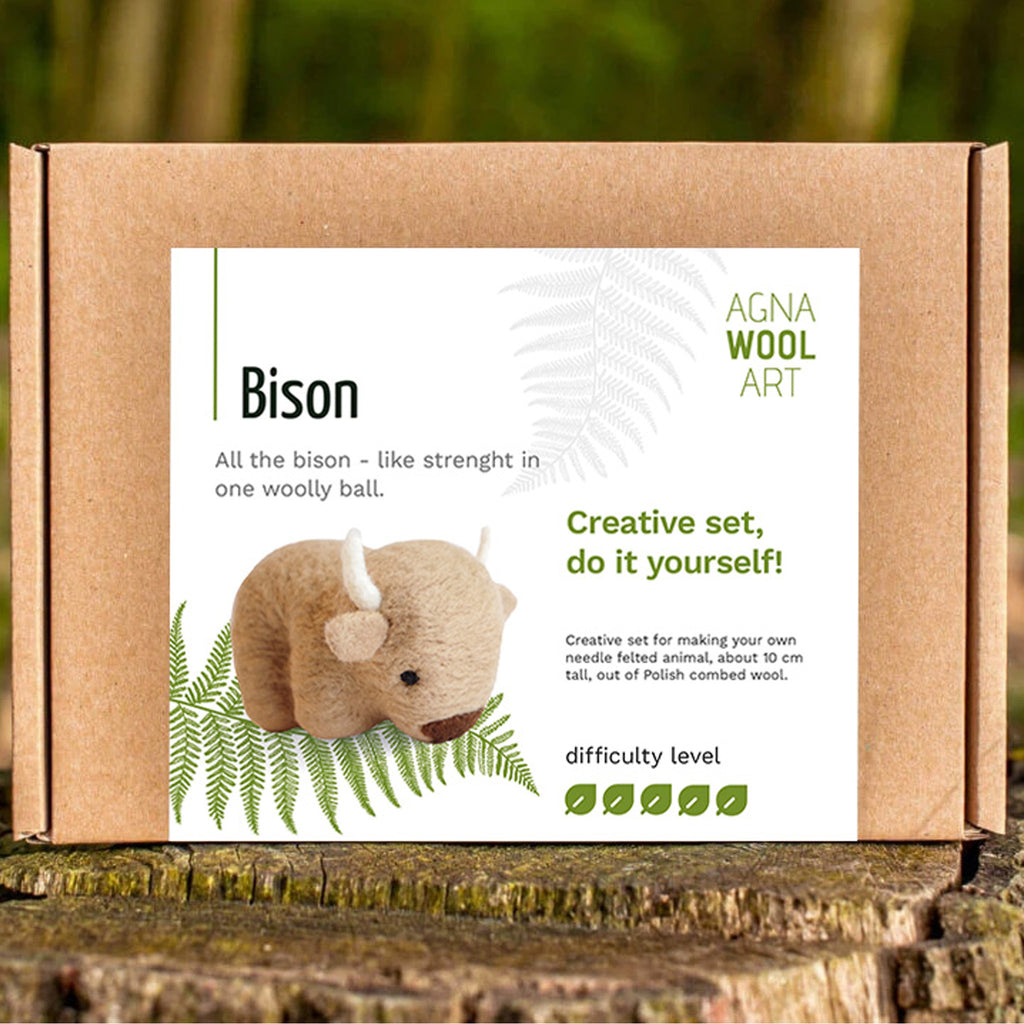 Bison Felting Kit