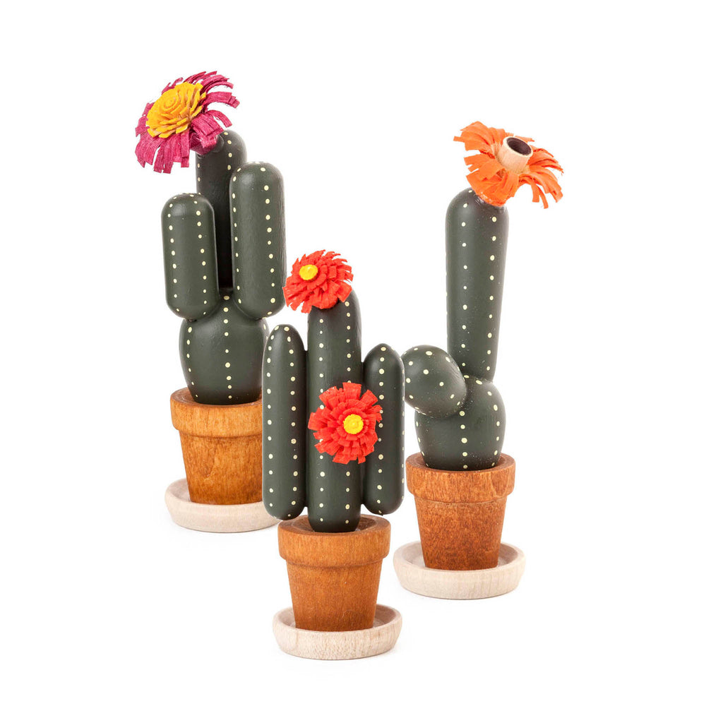 Three Cacti