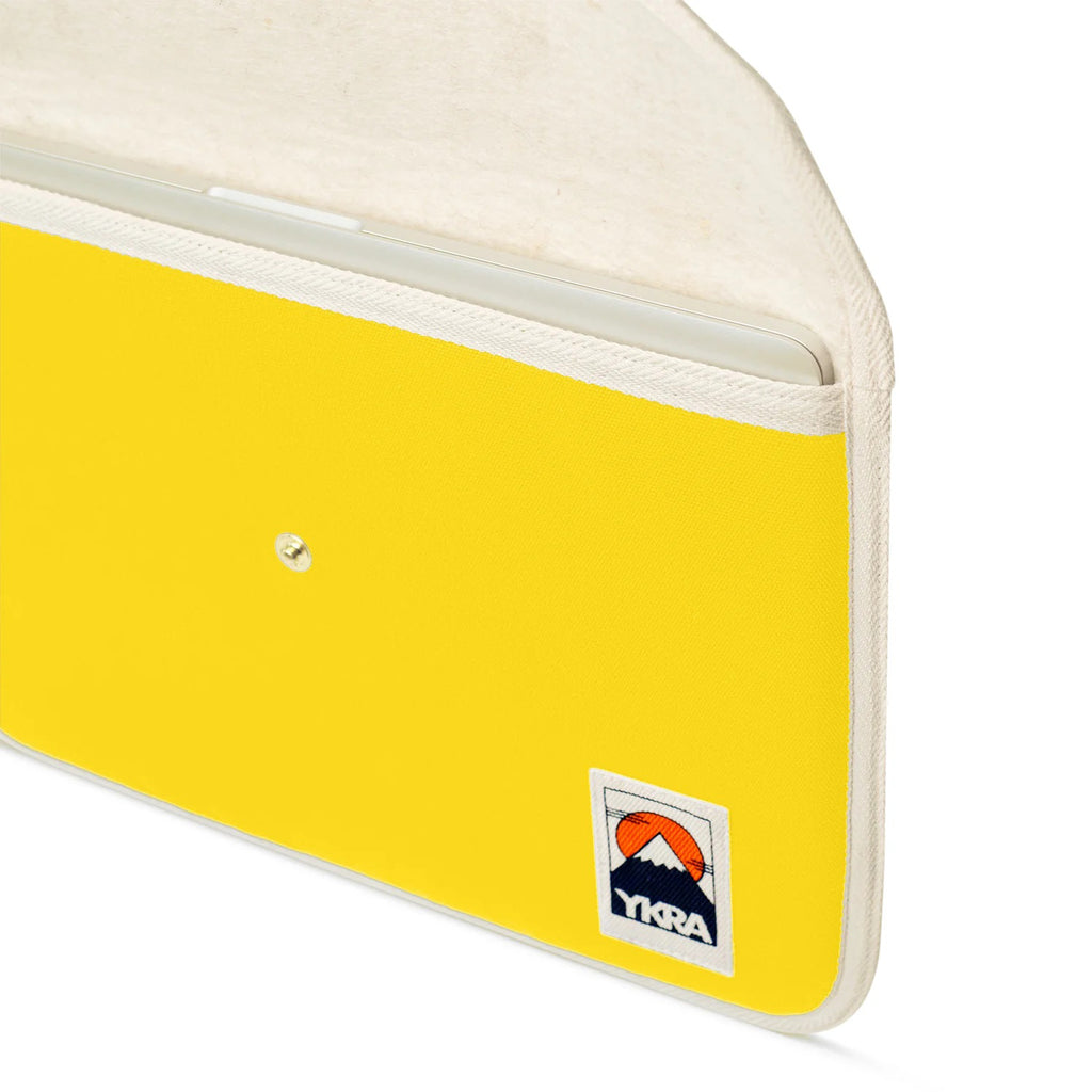 YKRA Laptop Case Yellow