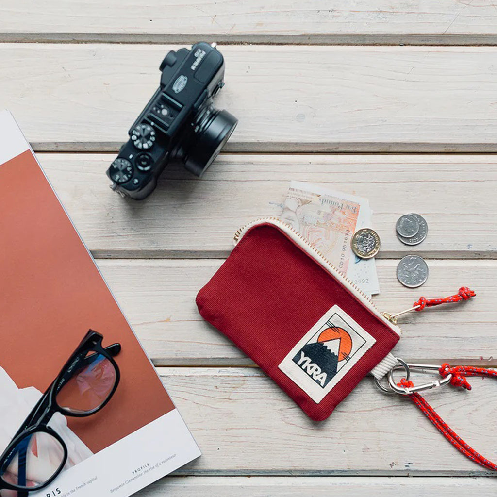 YKRA Mini Wallet Bordeaux