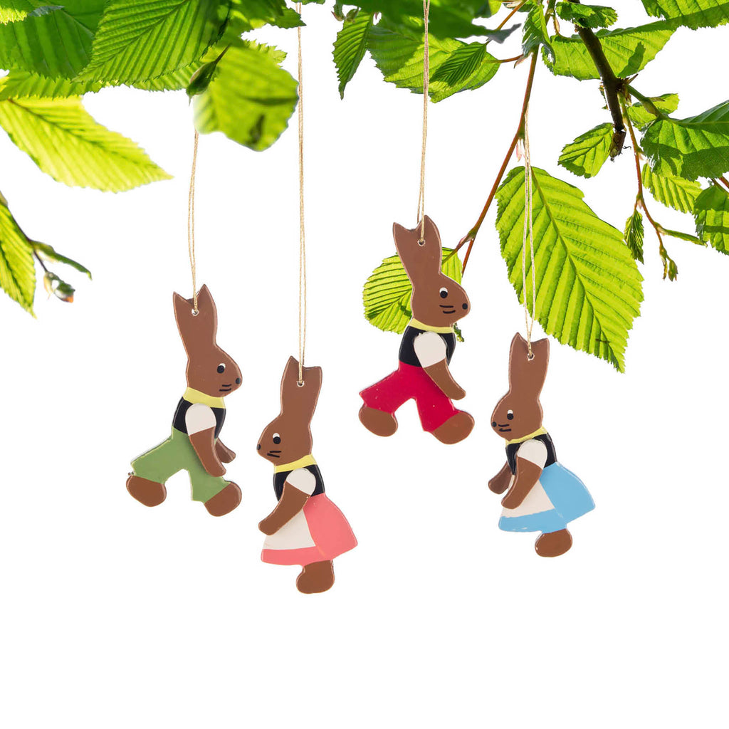 Four Osterhasen Tree Decoration