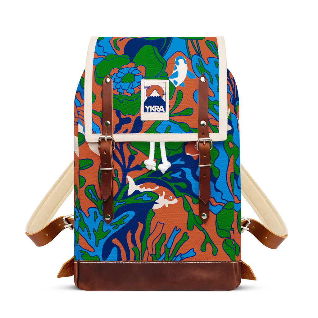 YKRA Matra Mini Backpack Trippy Fish