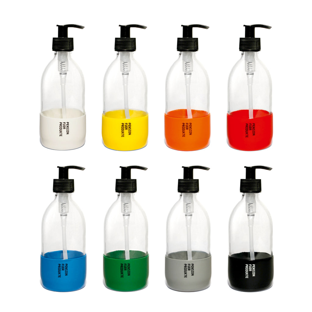 Base Clear Glass Soap Dispenser