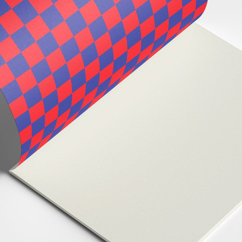 30% OFF Chequered A5 Notebook Mars