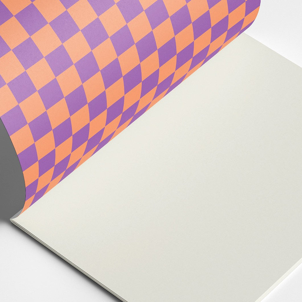 30% Chequered A5 Notebook Melmac
