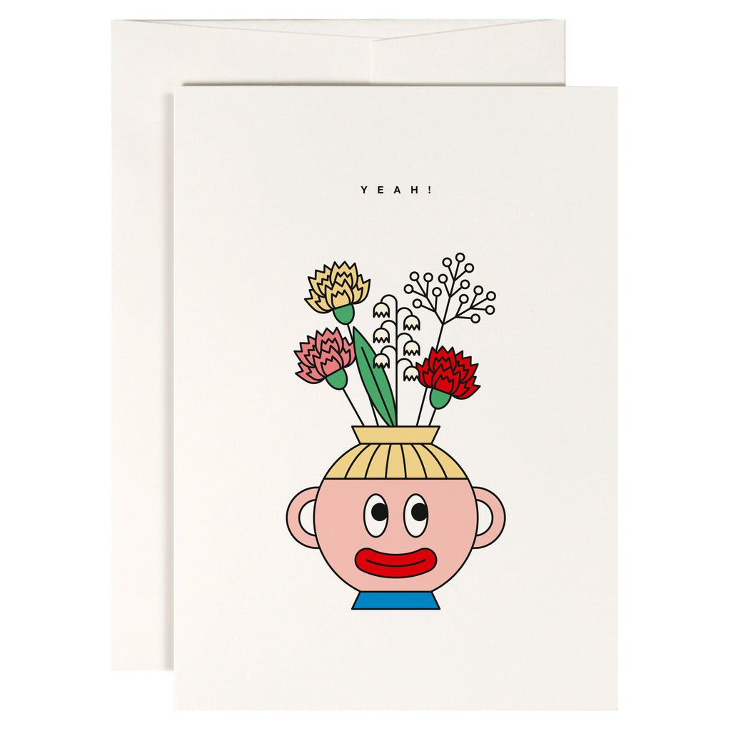 Flower Head Card