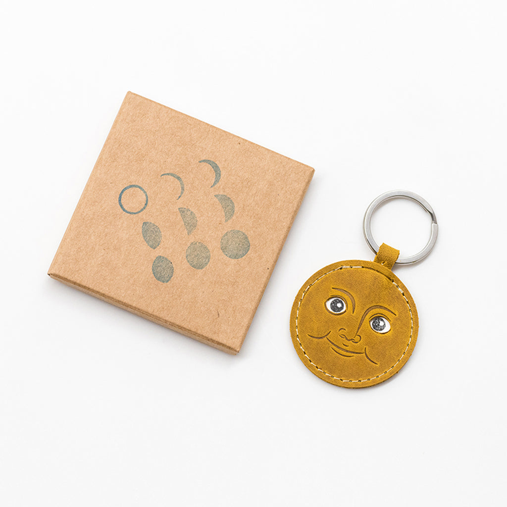 Full Moon Keyring