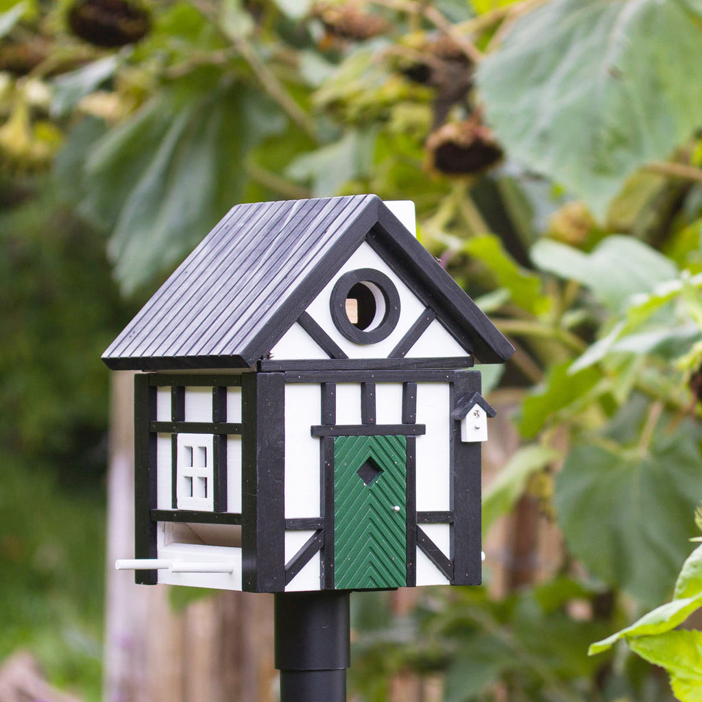 20% OFF Half Timbered Bird House & Feeder