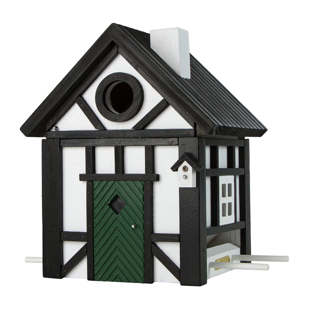 20% OFF Half Timbered Bird House & Feeder