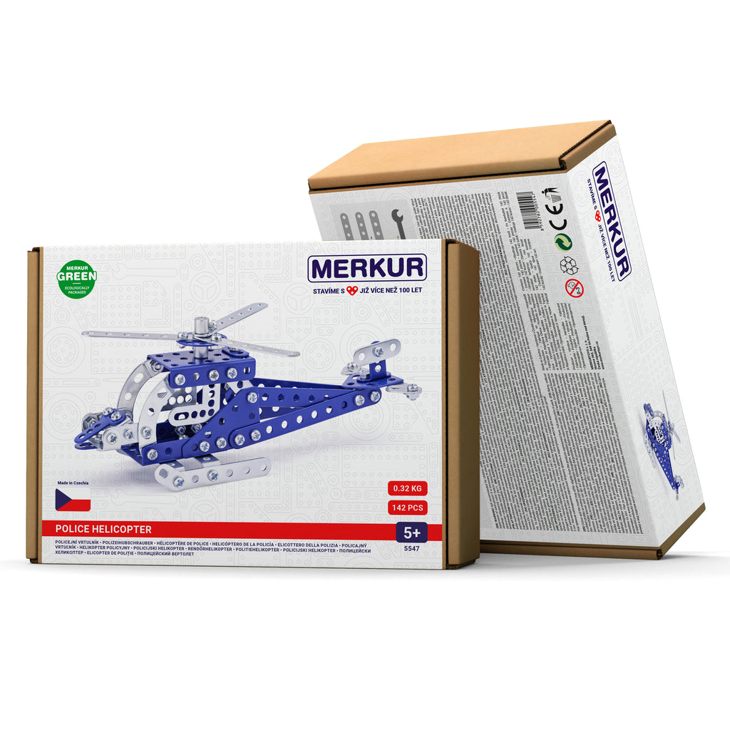 Merkur Helicopter Construction Set