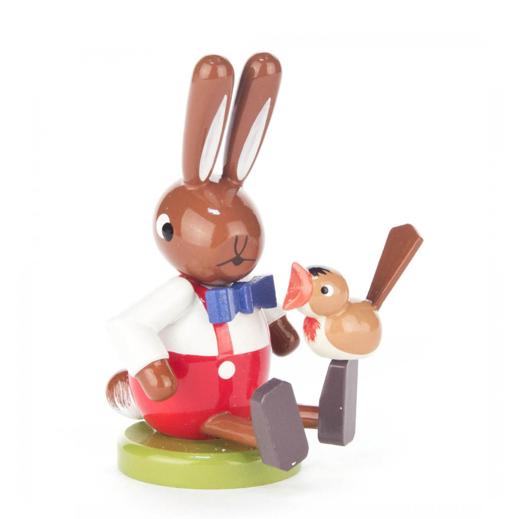 Osterhase with Little Birdy
