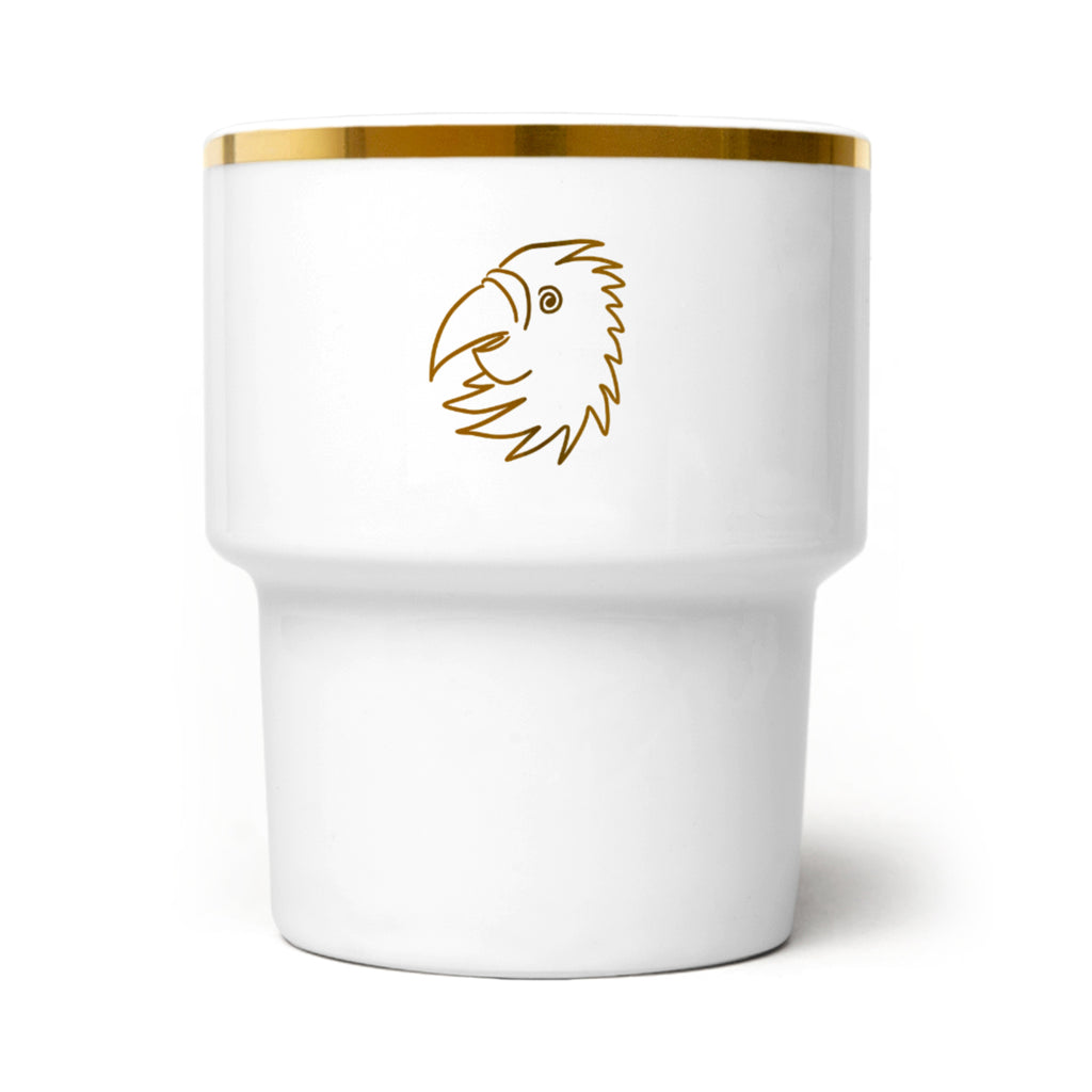 Bar Mug - Gold Parrot