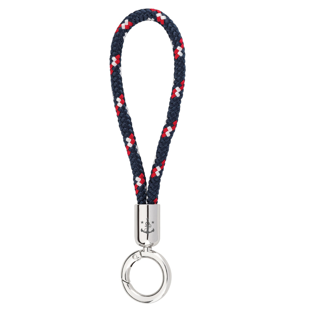 Navy, Red and White