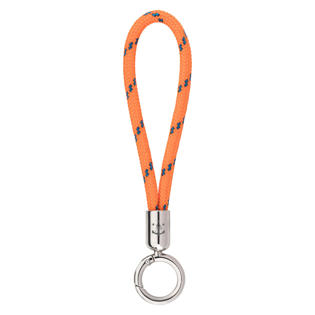 Orange with Blue