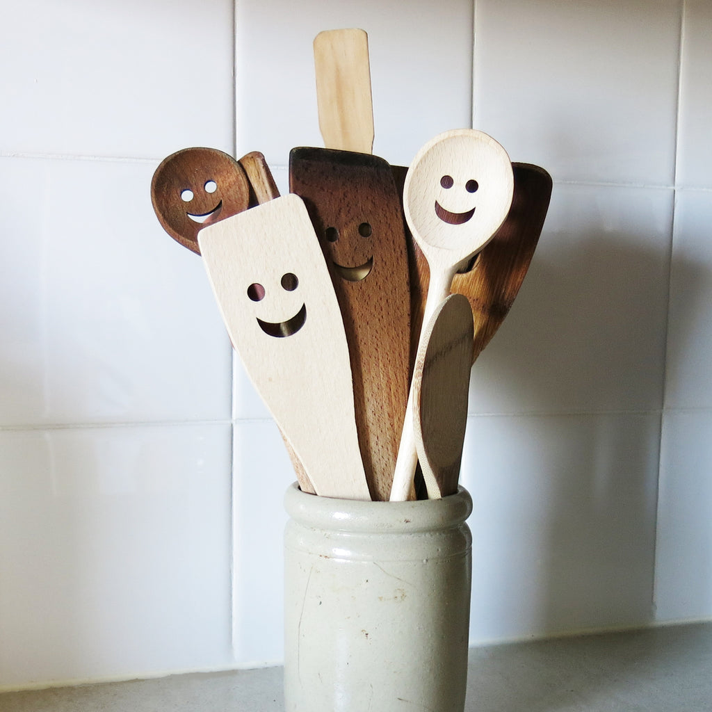 Happy Spoons & Spatula