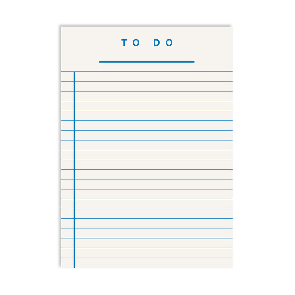 To Do List Blue