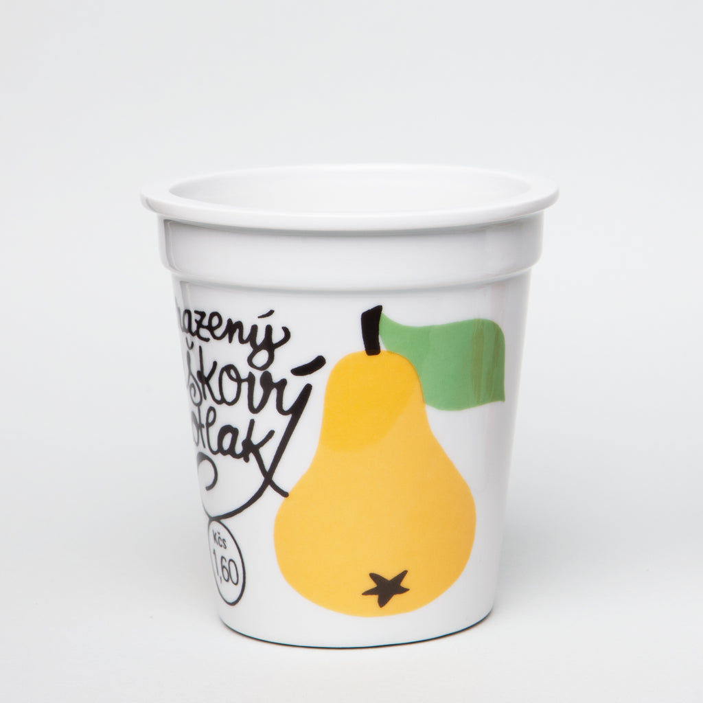 Porcelain Yoghurt Pot 1