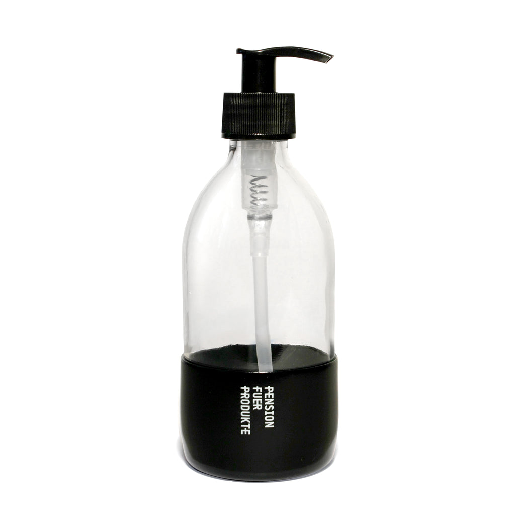 Base Clear Glass Soap Dispenser