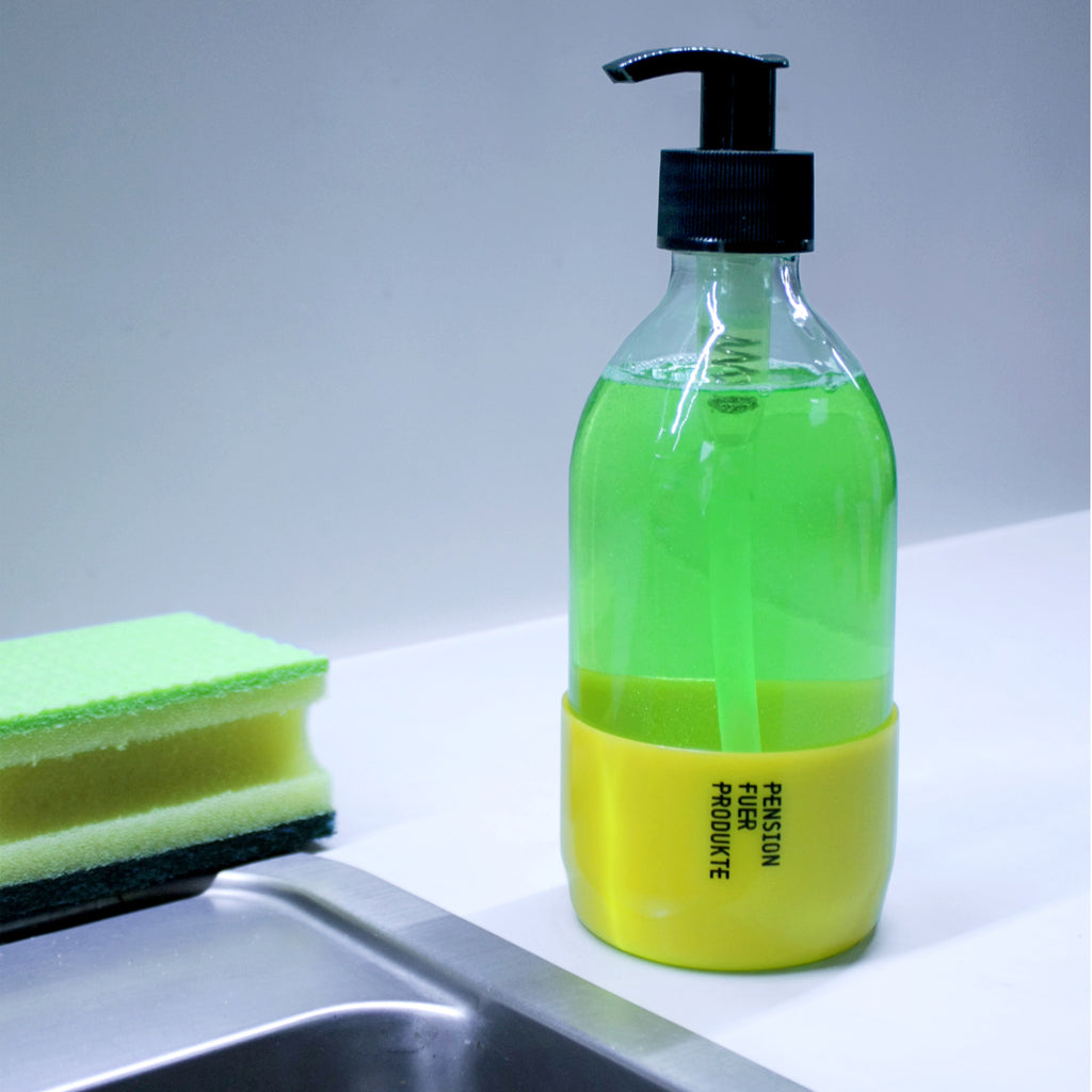 Base Clear Glass Soap Dispenser
