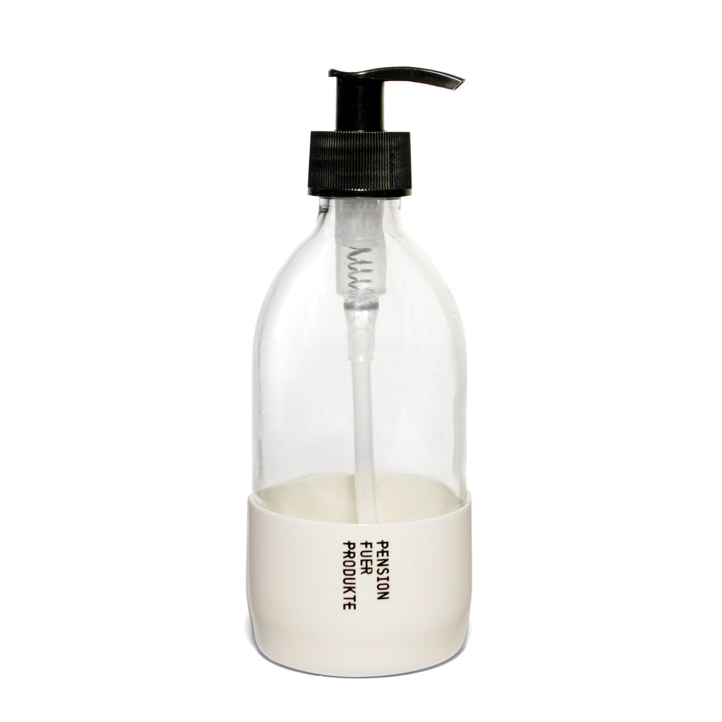 Base Clear Glass Soap Dispenser