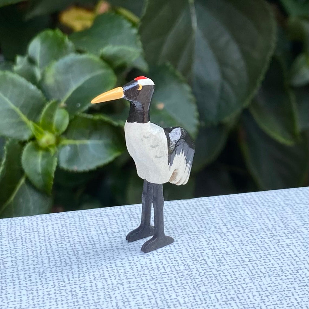 Miniature Wooden Crane