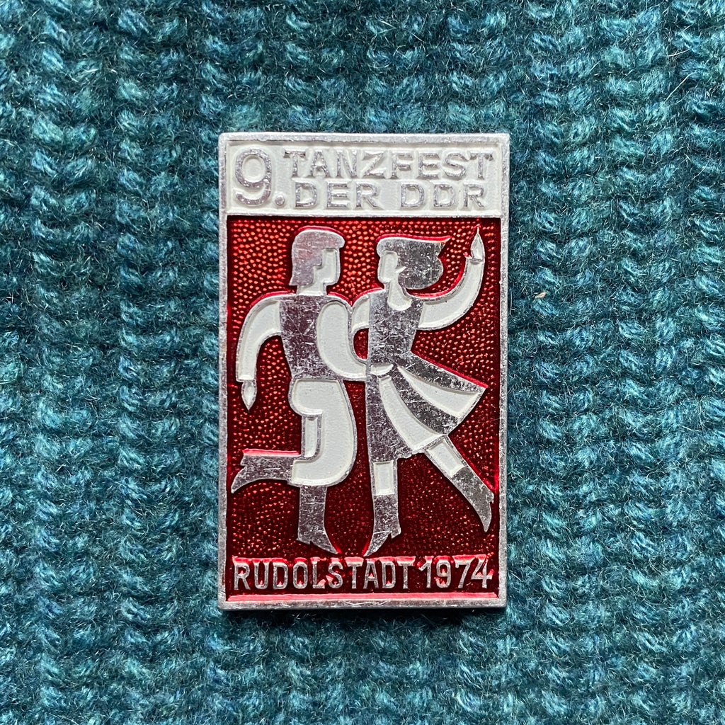 Pin Badge - 9. Tanzfest der DDR