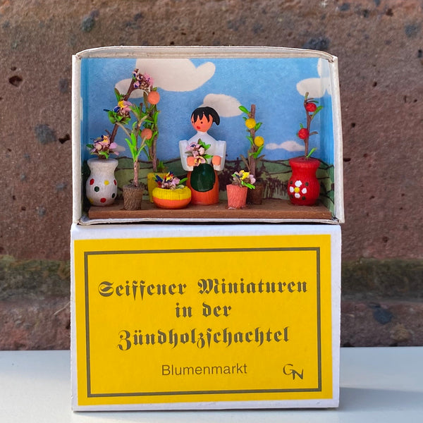 Matchbox Miniature Flower Stall