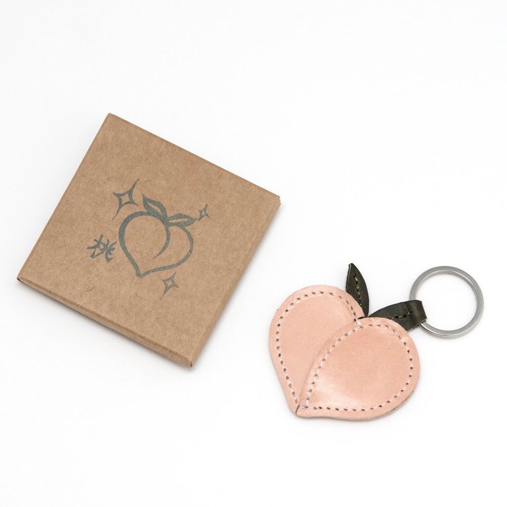 Little Peach Keyring