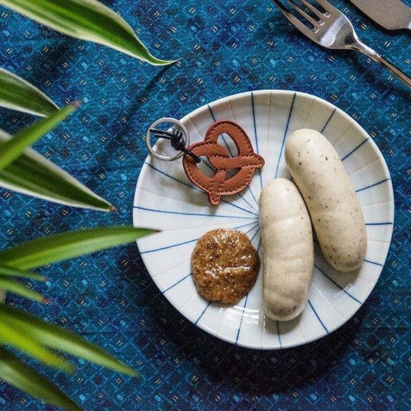 Pretzel Keyring