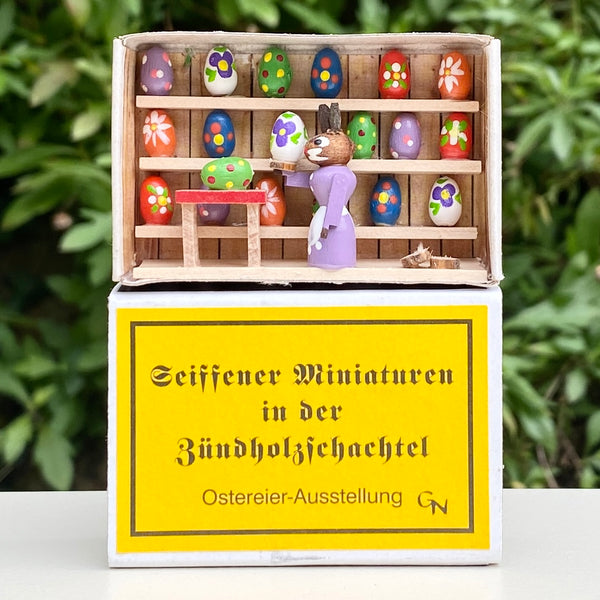 Matchbox Miniature Easter Eggshibition