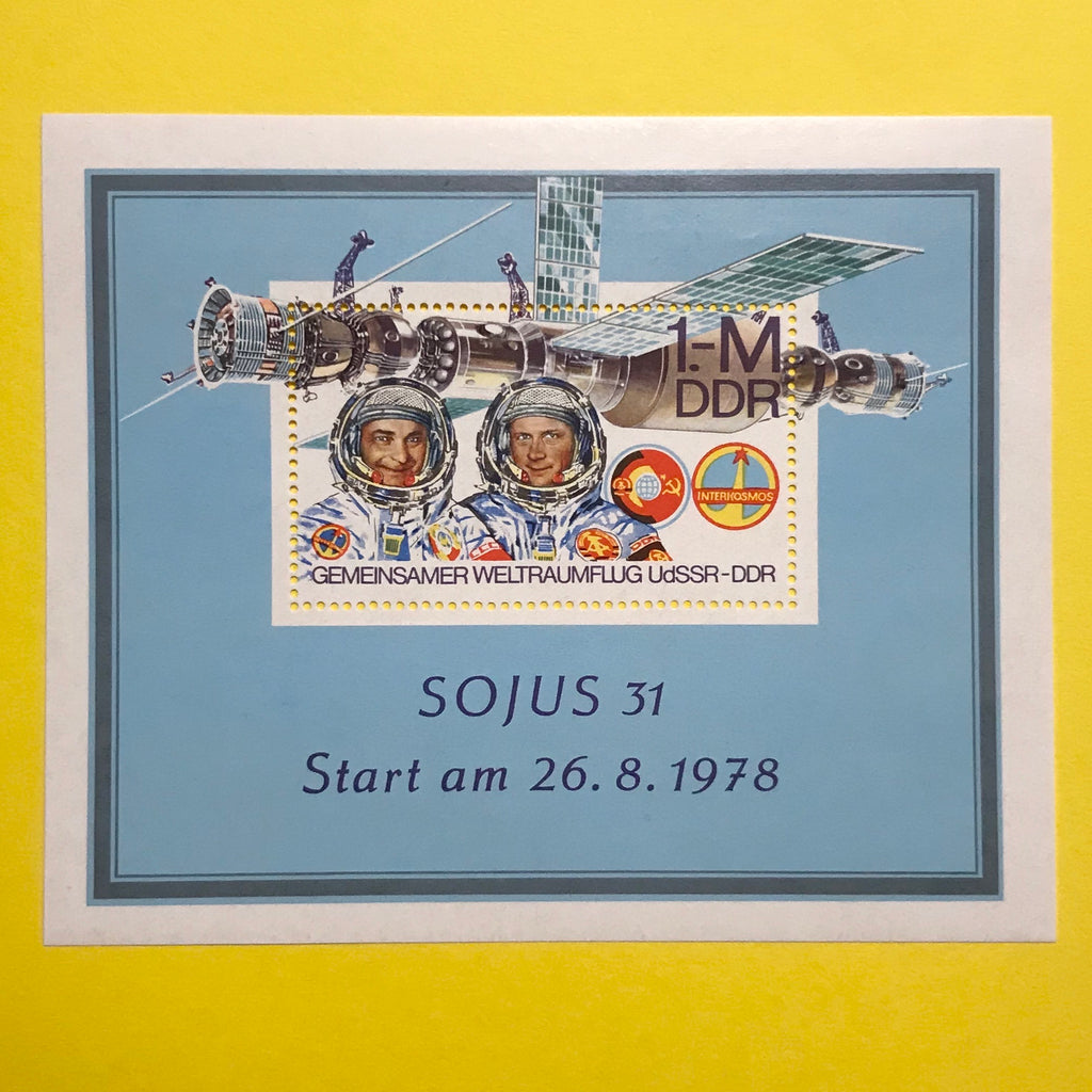 Mini Stamp Block: Sojus 31