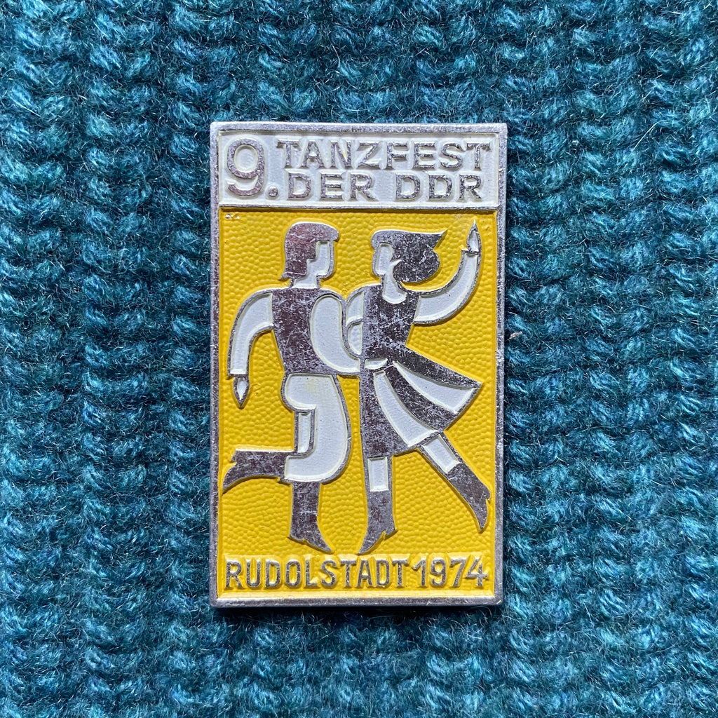 Pin Badge - 9. Tanzfest der DDR