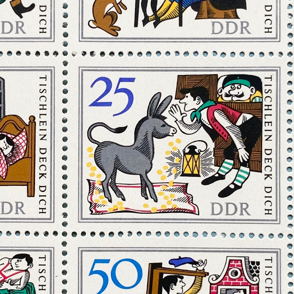 Mini Stamp Block: Tischlein Deck Dich