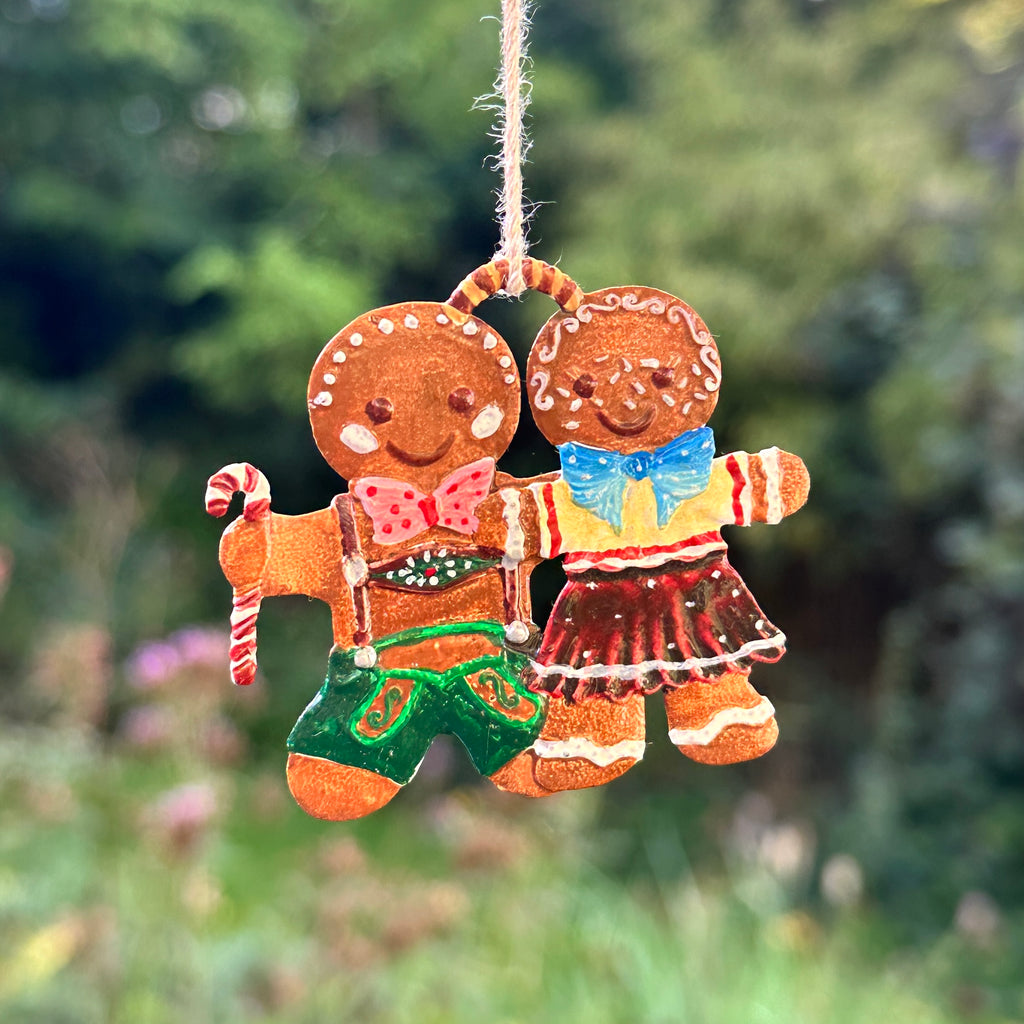 Gingerbread People Tree Decoration