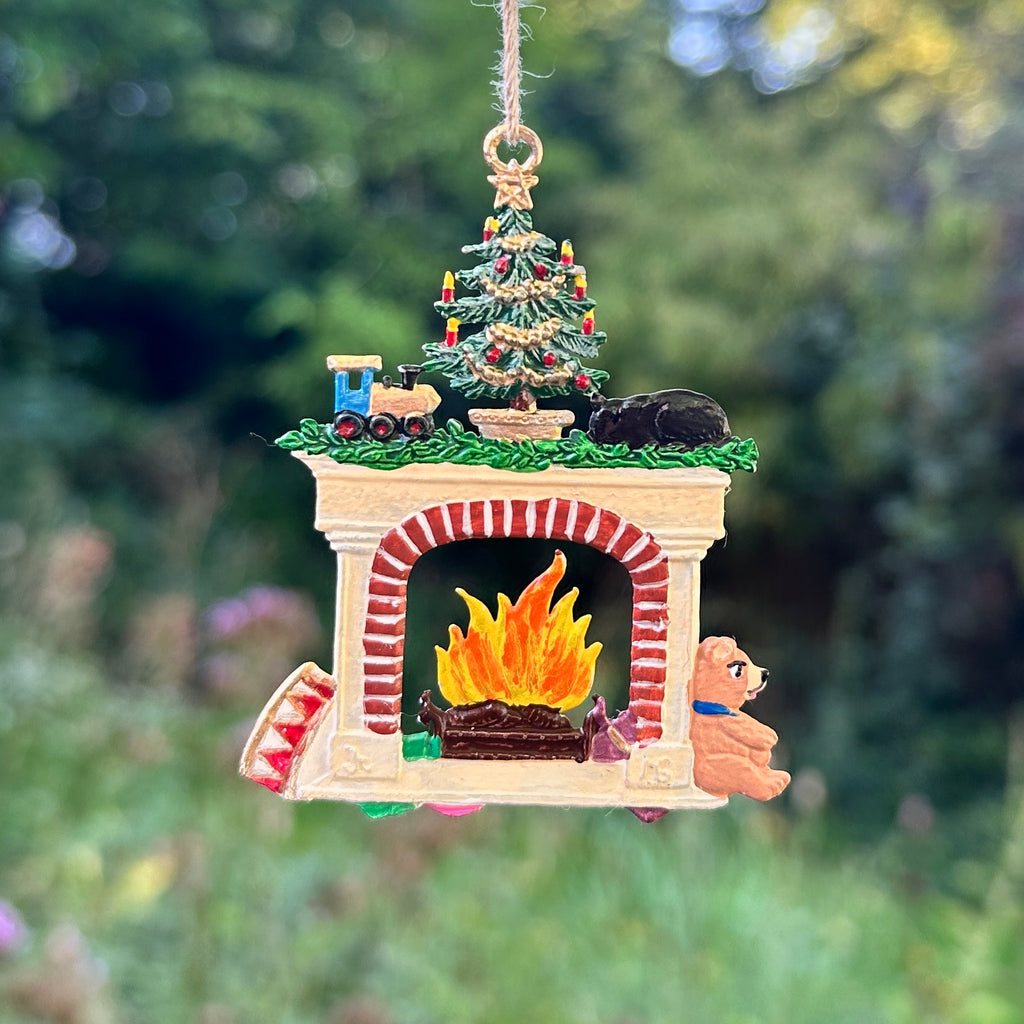 Fireplace Tree Decoration