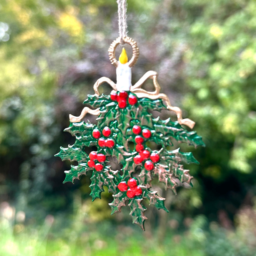 Holly Tree Decoration