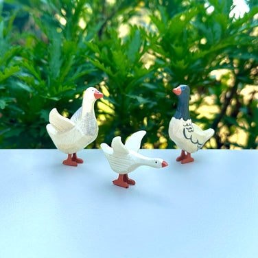 Wooden Geese