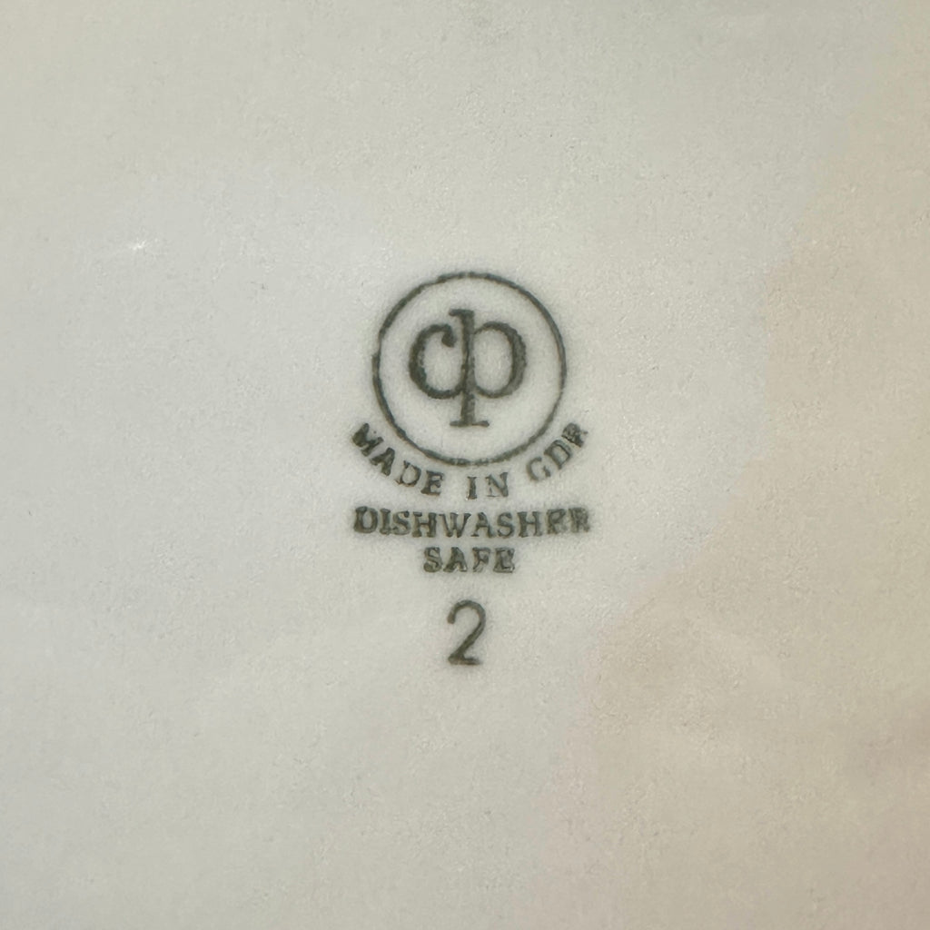 Vintage GDR RATIONELL Plate