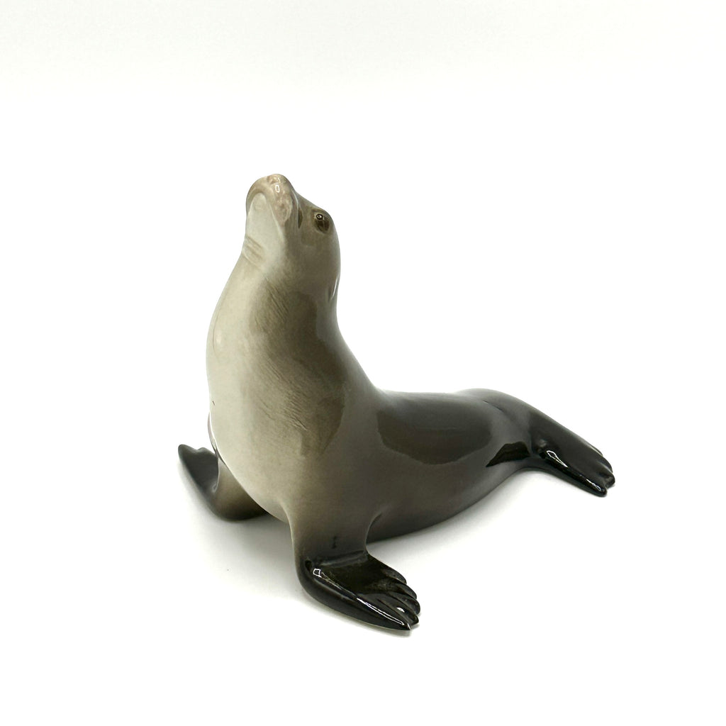 Vintage Porcelain Seal