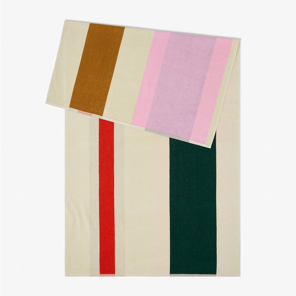 Toffee - Pink - Dark Green