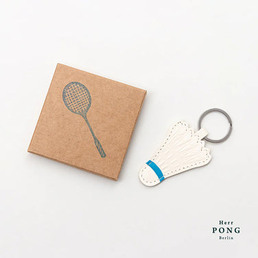 Shuttlecock Keyring