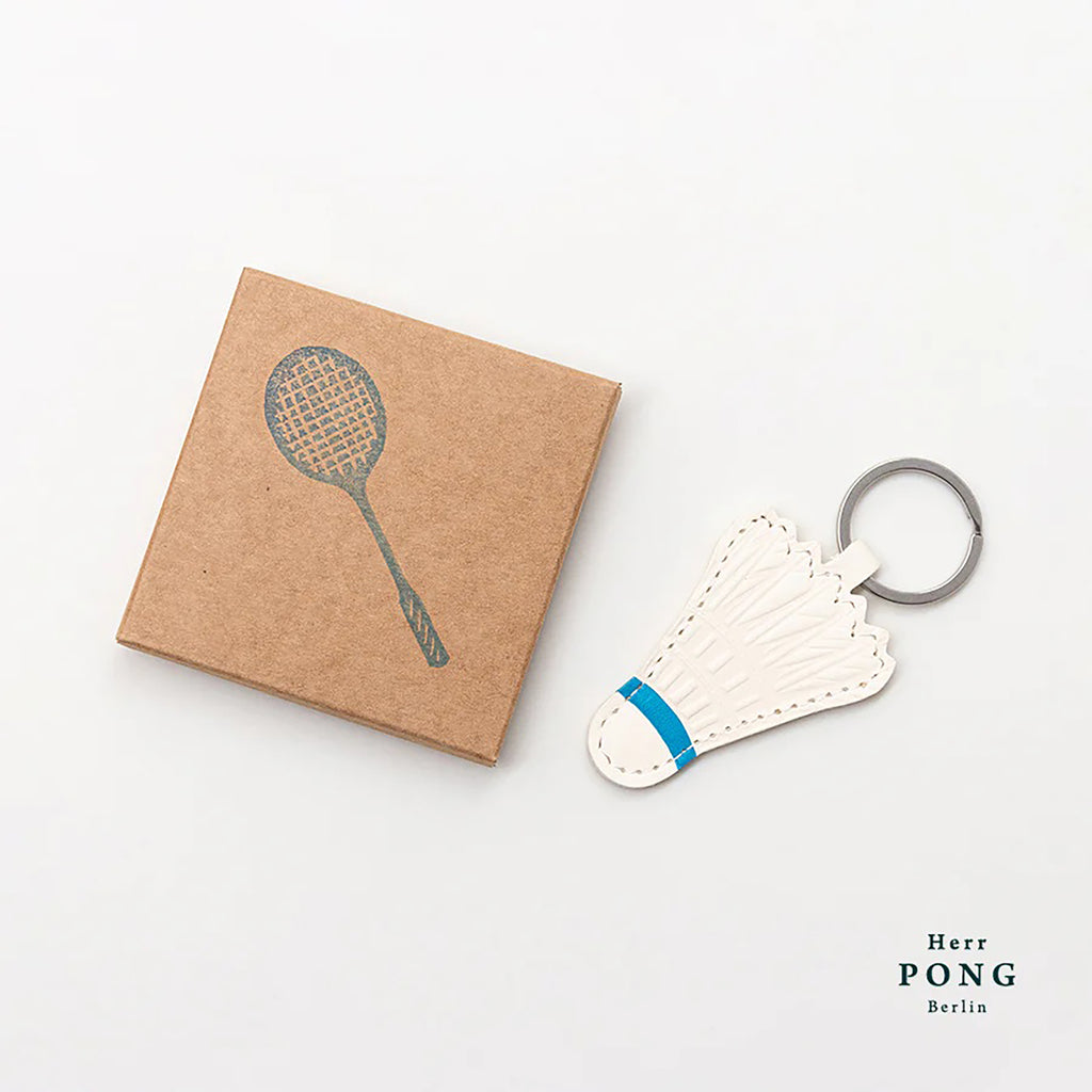 Shuttlecock Keyring