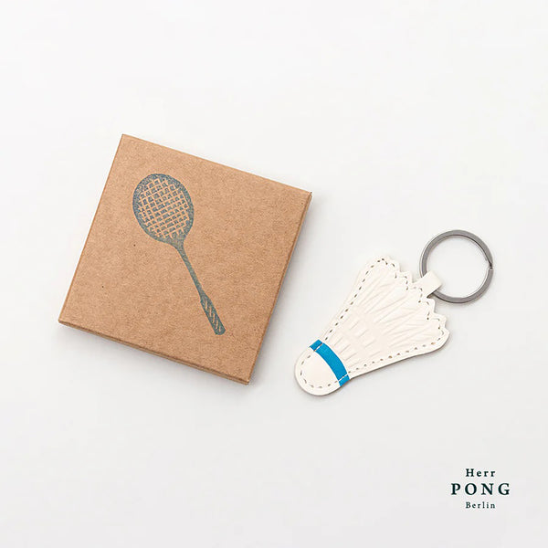 Shuttlecock Keyring