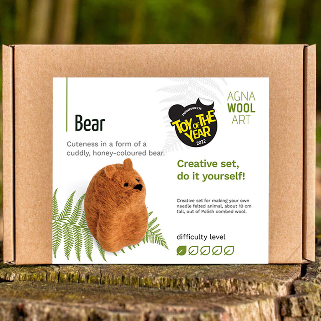 Bear Felting Kit