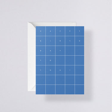 Greetings Card HAPPY BIRTHDAY